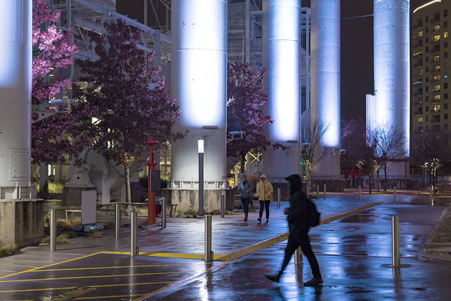 Blue Smoke Stacks, Austin Texas, 2018