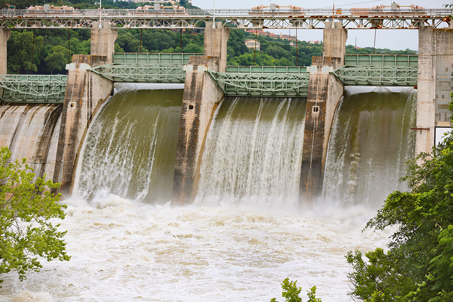 Lake Austin Damn, 2015